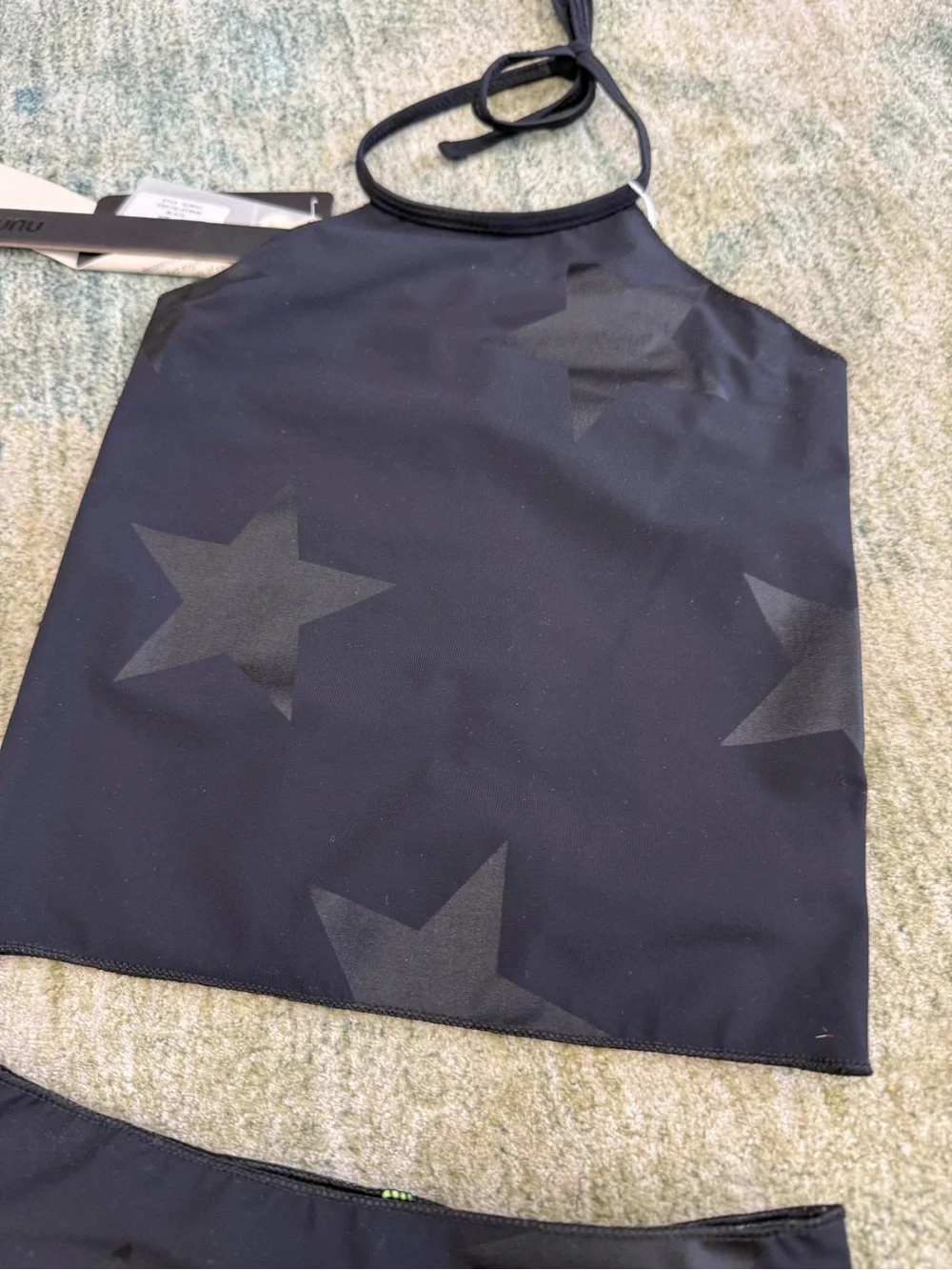 New Nununu 4/5 black Tankini
